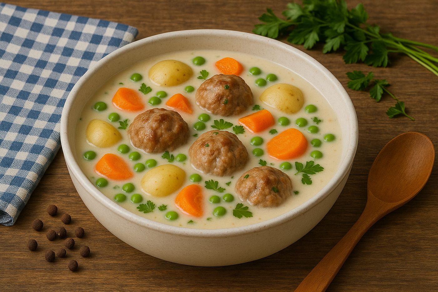 Swedish Meatball Soup