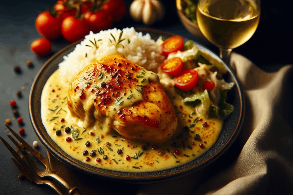 Creamy Asiago Chicken