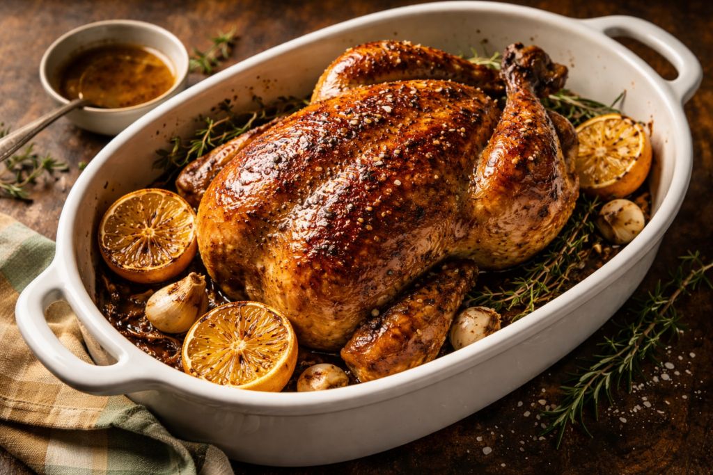 Lemon Herb Roasted Chicken
