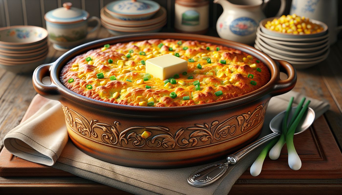 Loaded Cornbread Casserole