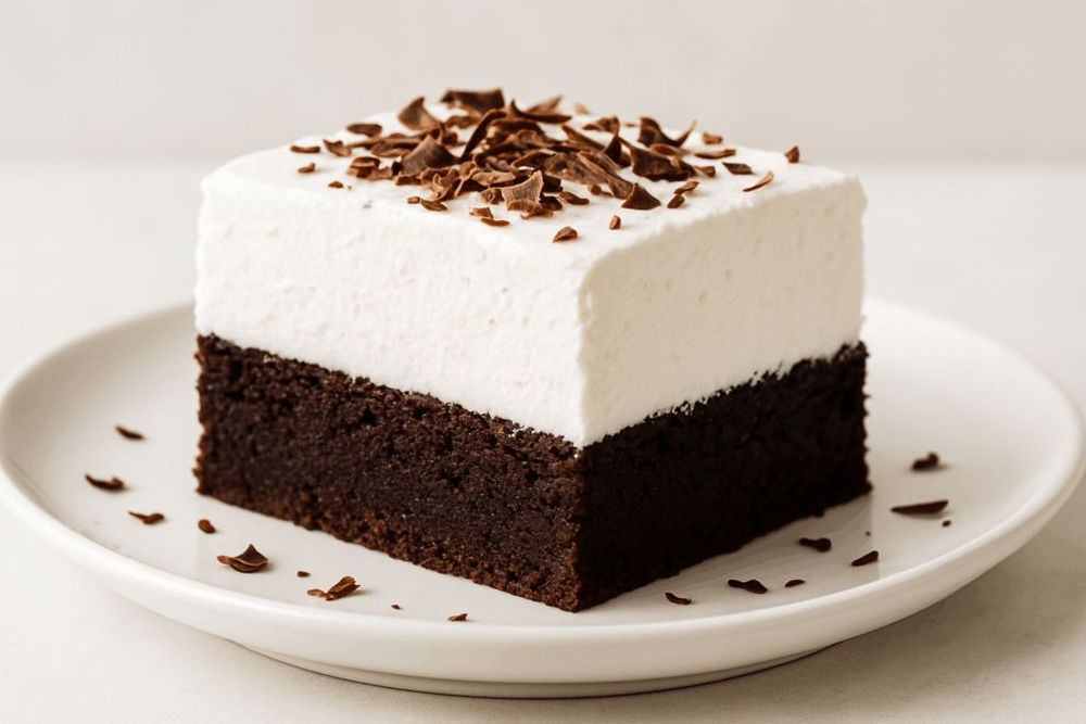 Brownie Refrigerator Cake