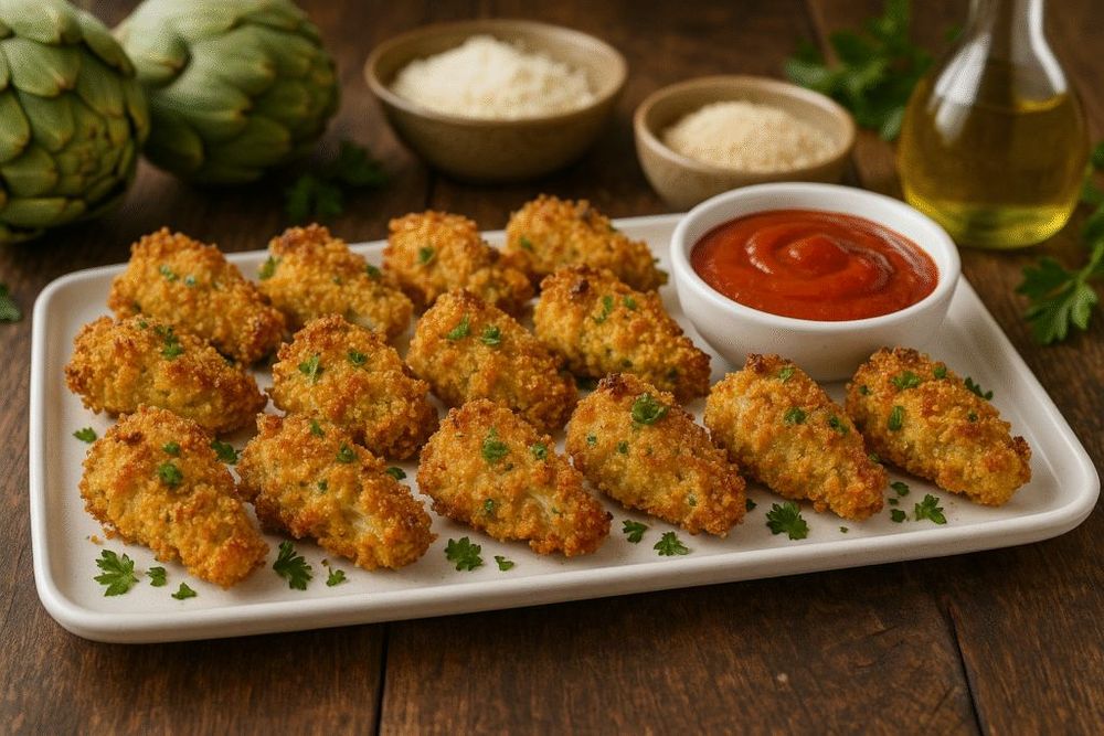 Crunchy Artichoke Hearts