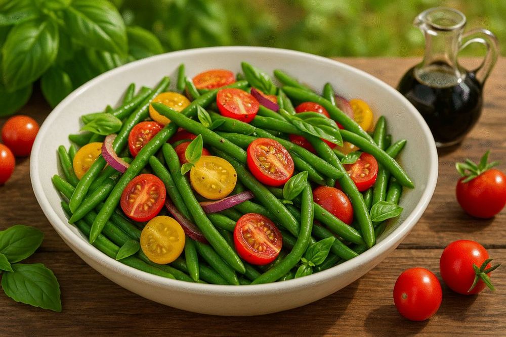 Green Bean Tomato Salad