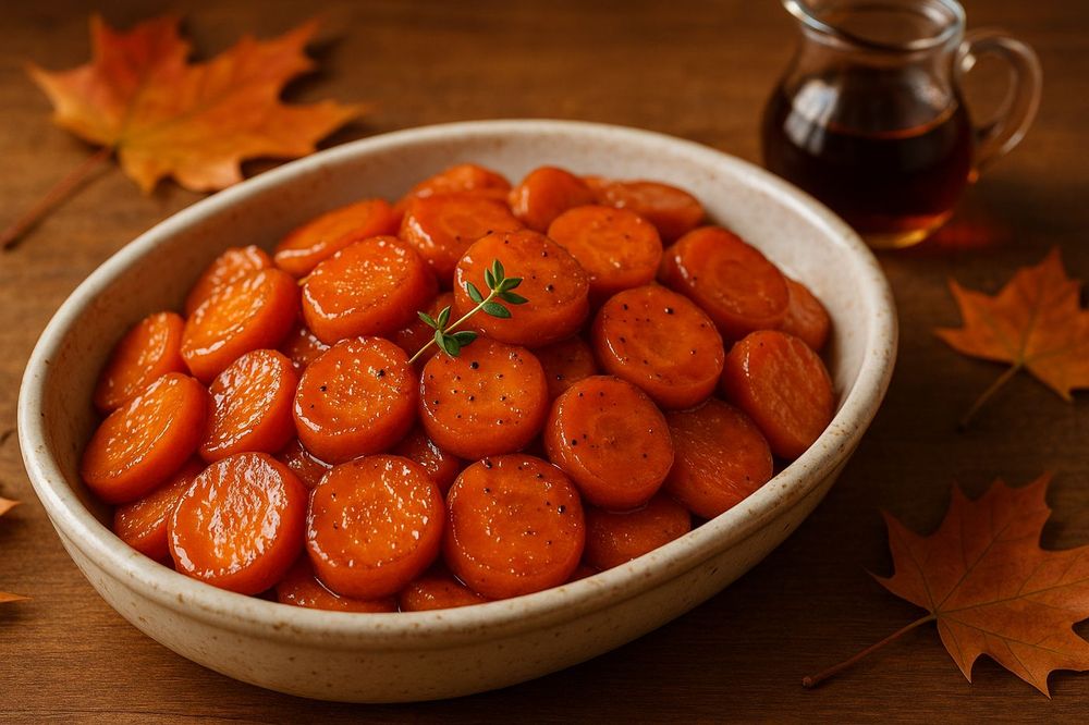 Maple Glazed Carrots