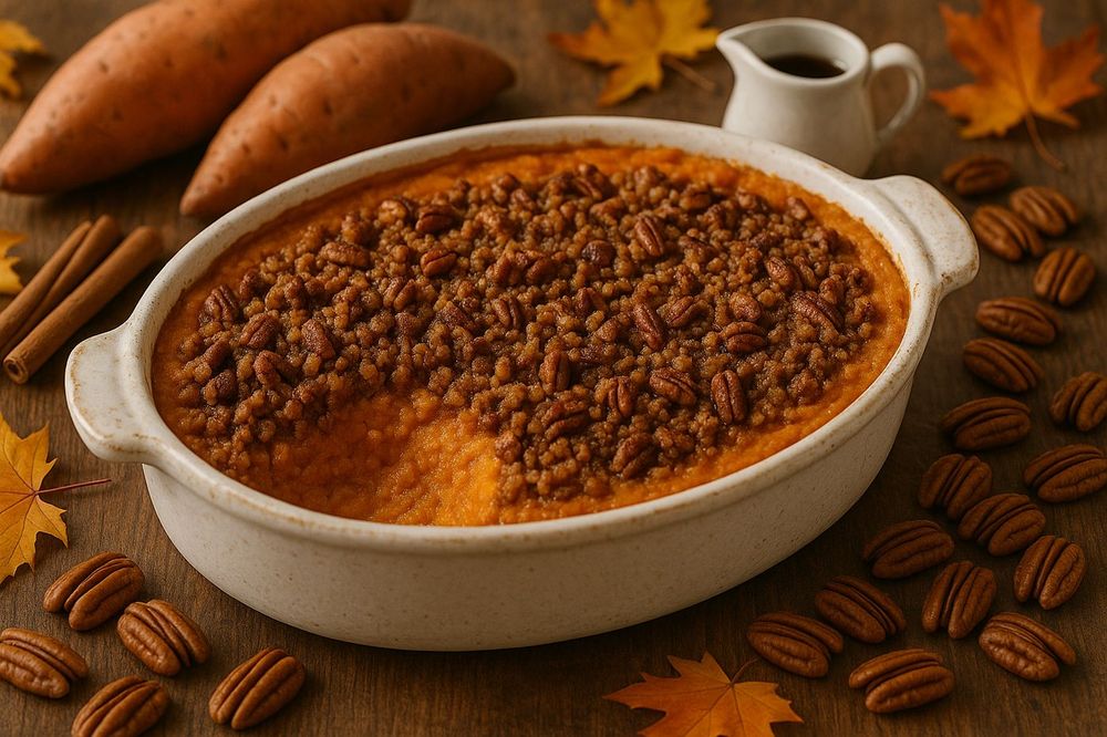 Maple Sweet Potato Casserole