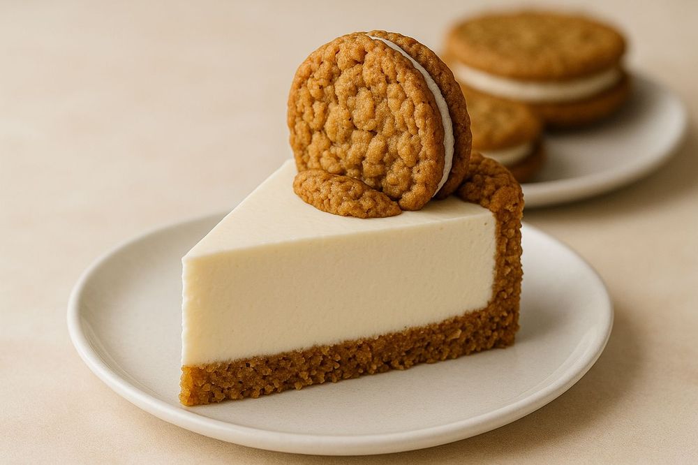 Oatmeal Cream Pie Cheesecake