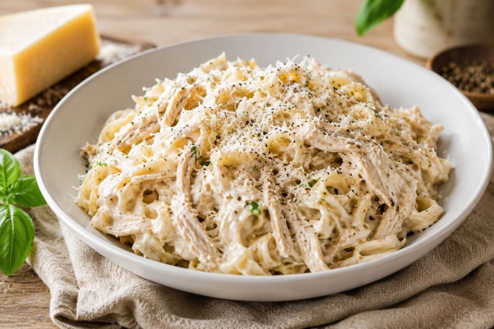 Slow Cooker Chicken Pasta
