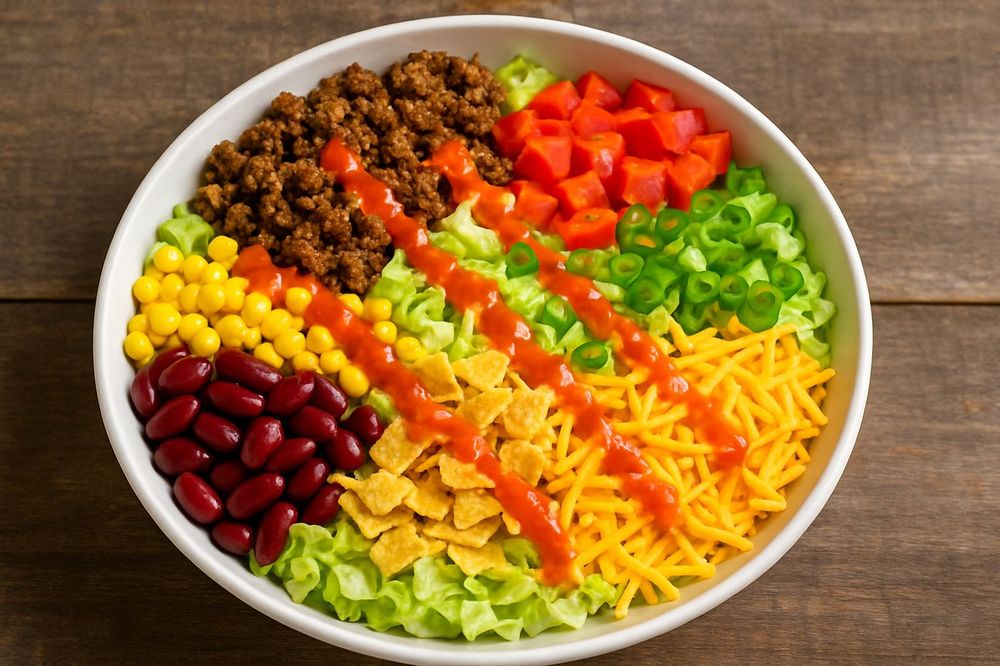 Taco Salad with Catalina Dressing