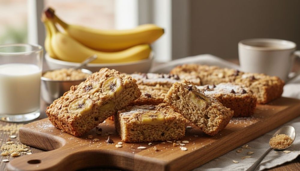 Oatmeal Banana Bars