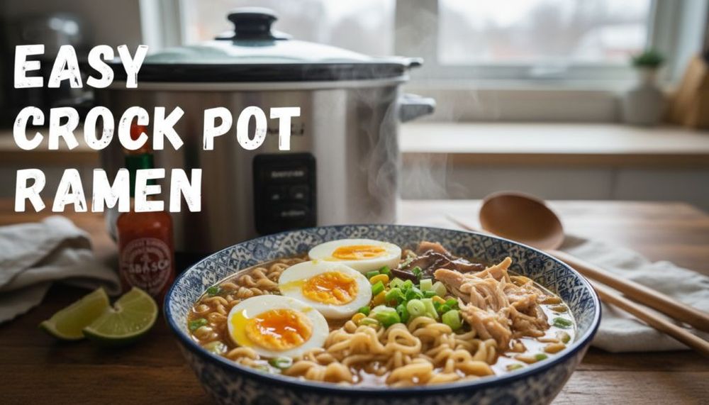 Easy Crock Pot Ramen