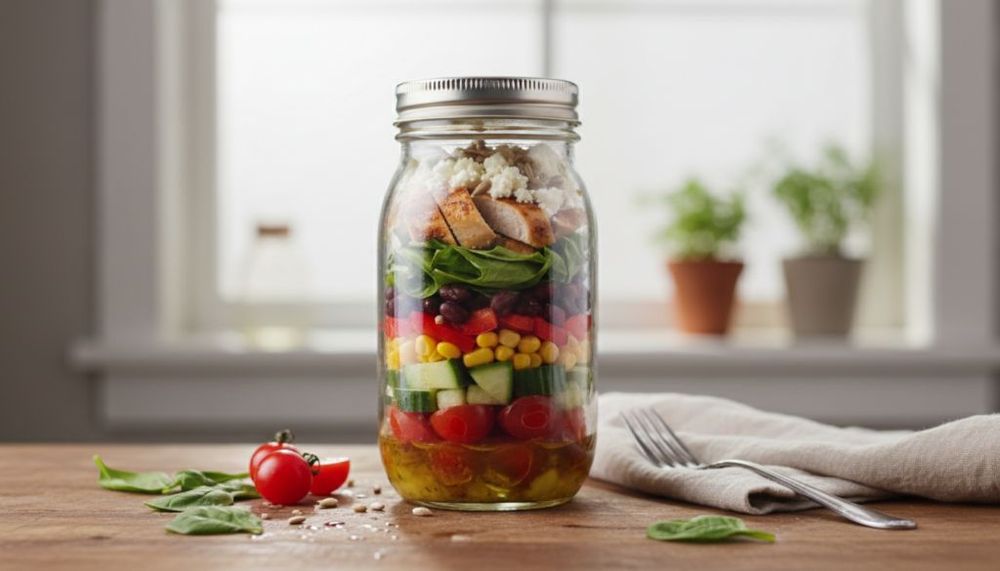 Mason Jar Salad