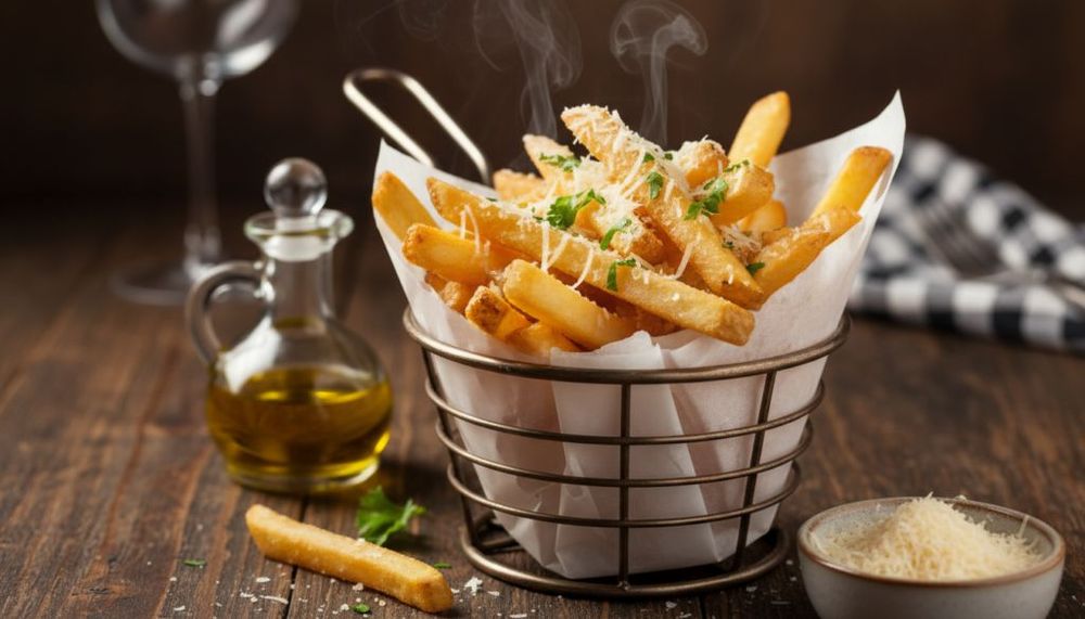 Air Fryer Parmesan Truffle Fries