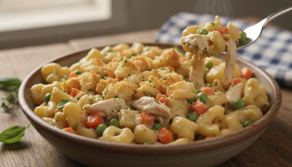 Chicken Pot Pie Pasta