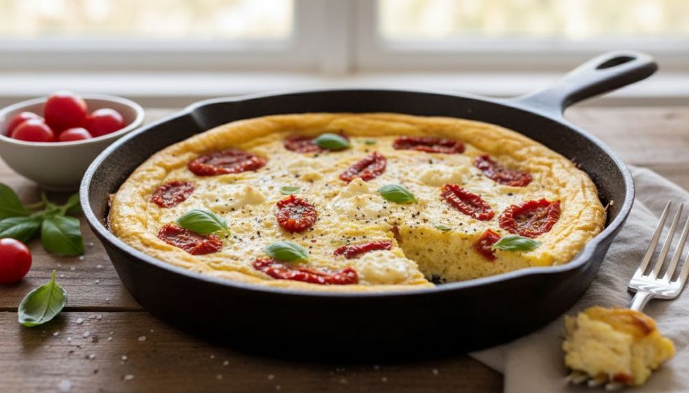 Sun-Dried Tomato & Egg White Frittata