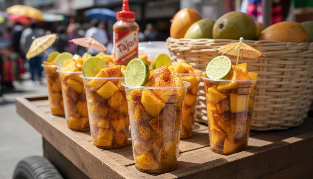 Mango Tajín Fruit Cups