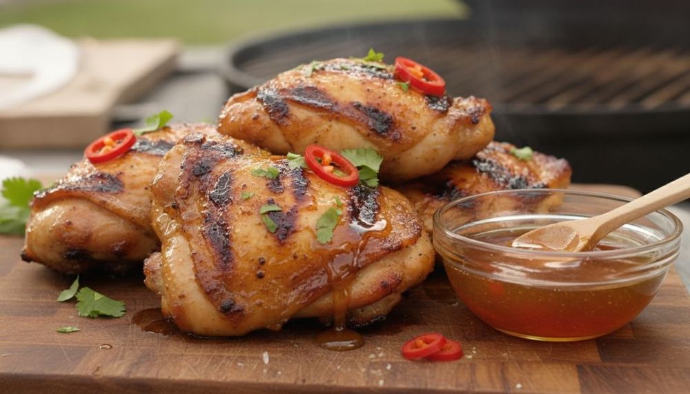 Grilled Hot Honey Chicken