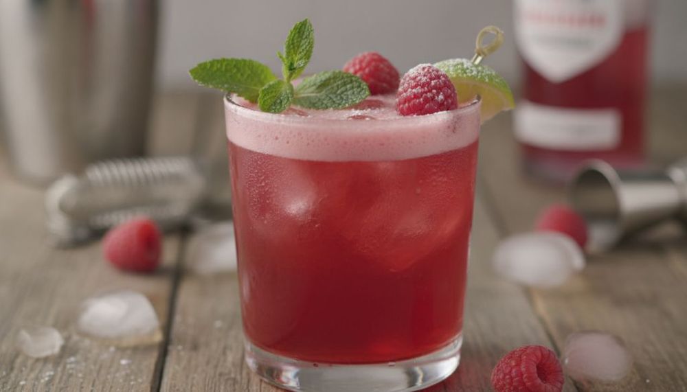 Raspberry Vodka Daiquiri