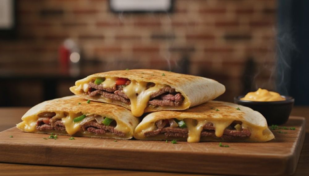 Philly Cheesesteak Quesadilla