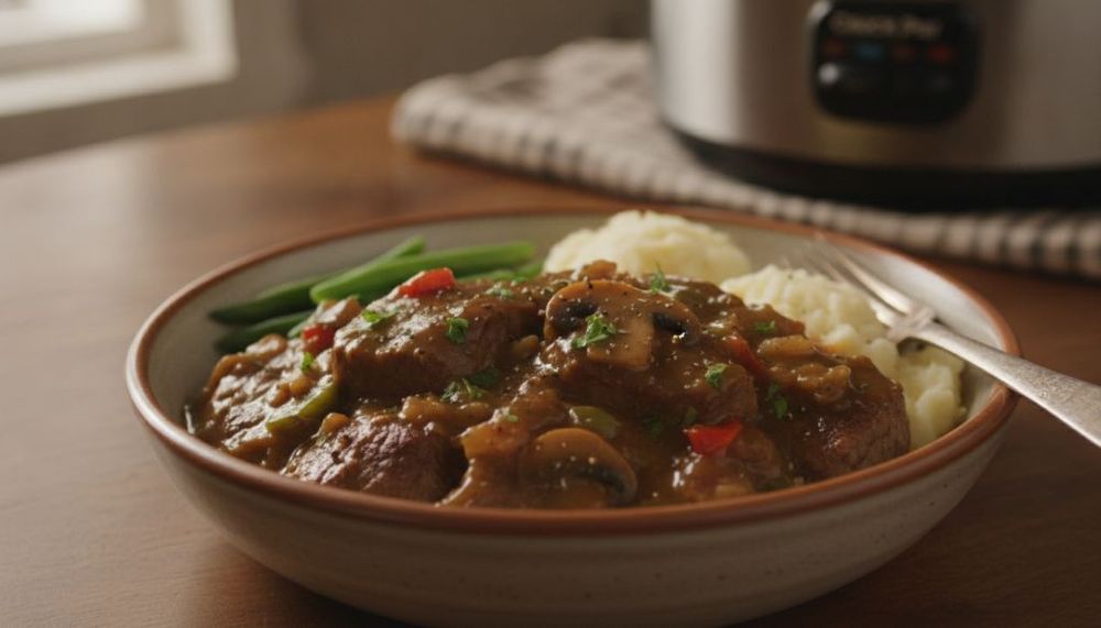 Crockpot Cube Steak