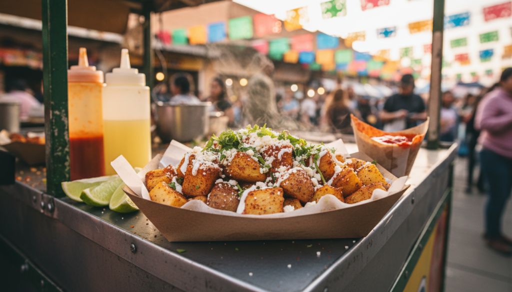 Mexican Style Street Potatoes