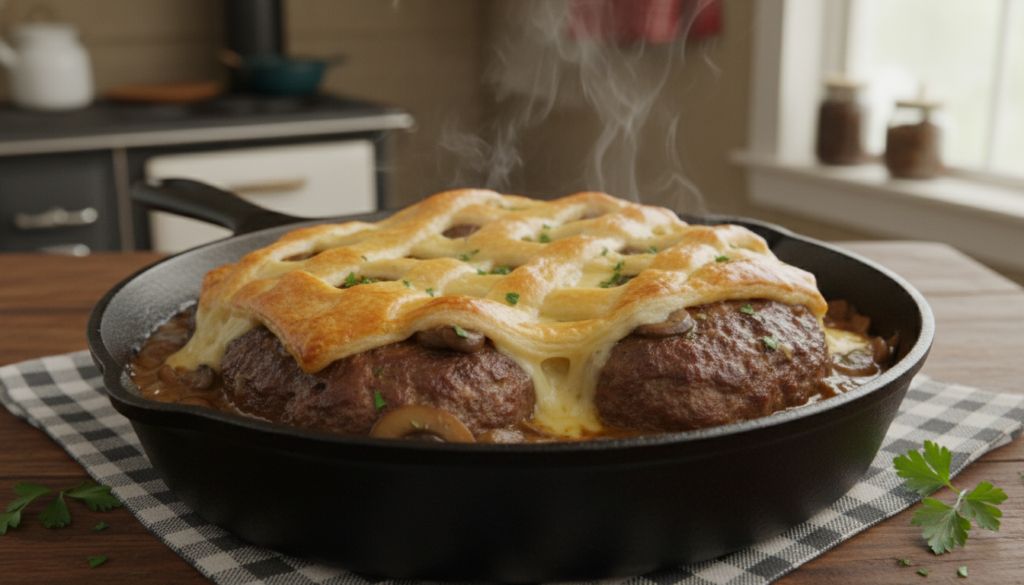 Amish Hamburger Steak Bake