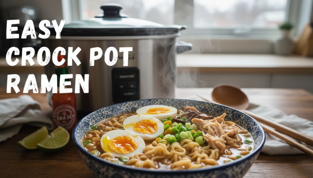 Easy Crock Pot Ramen