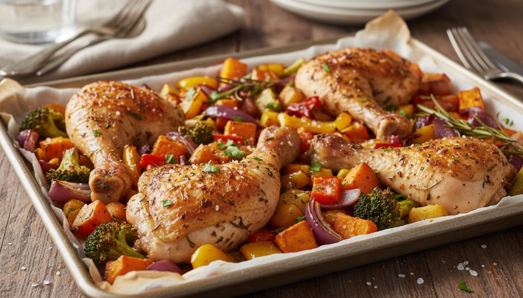 Sheet Pan Chicken w/ Vegetables