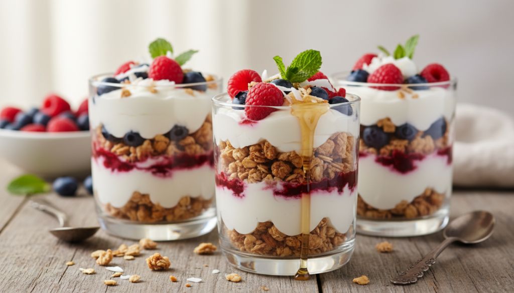 Greek Yogurt Parfaits