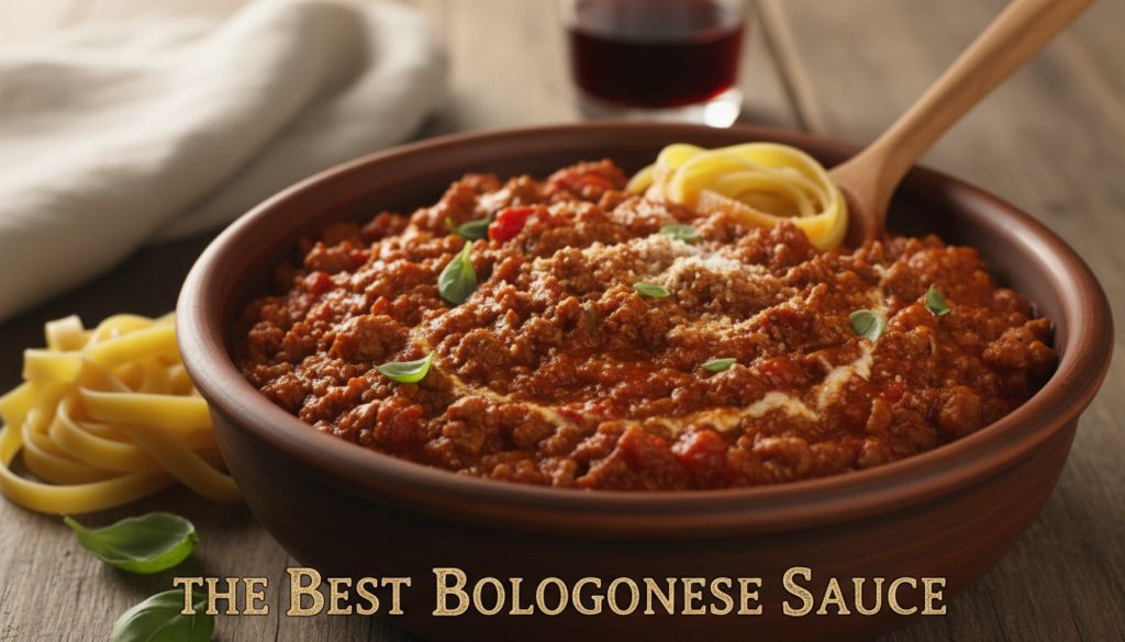 The Best Bolognese Sauce