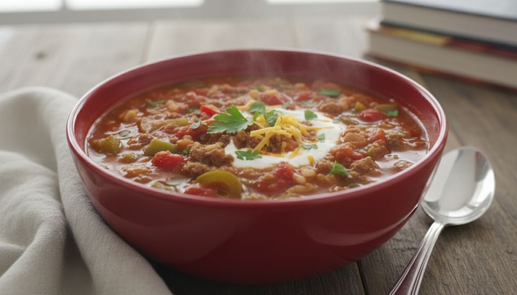 Stuffed Pepper Soup