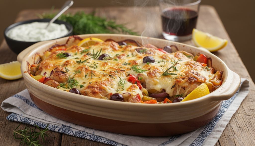 Greek Chicken Casserole