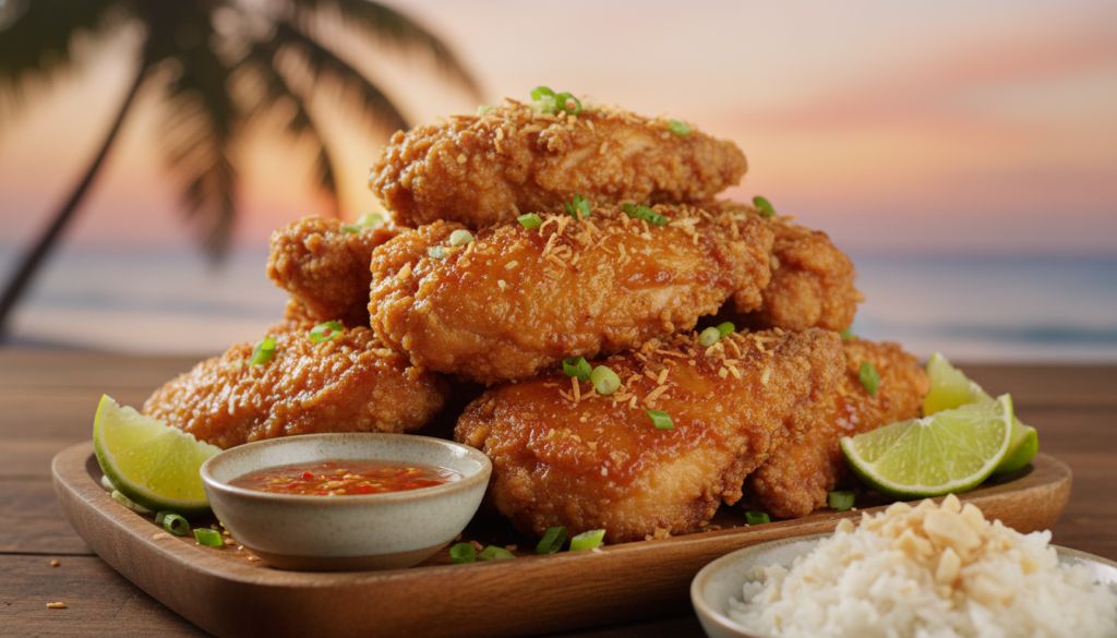 Hawaiian Crispy Fried Chicken