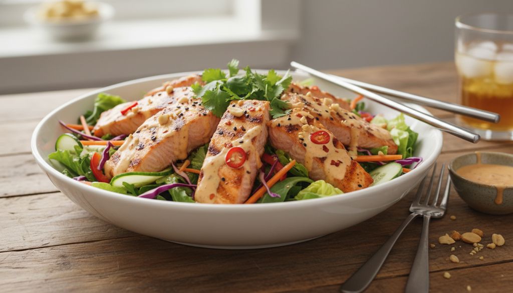 Bang Bang Salmon Salad