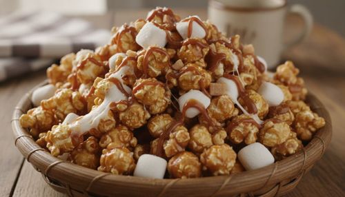 Marshmallow Caramel Corn
