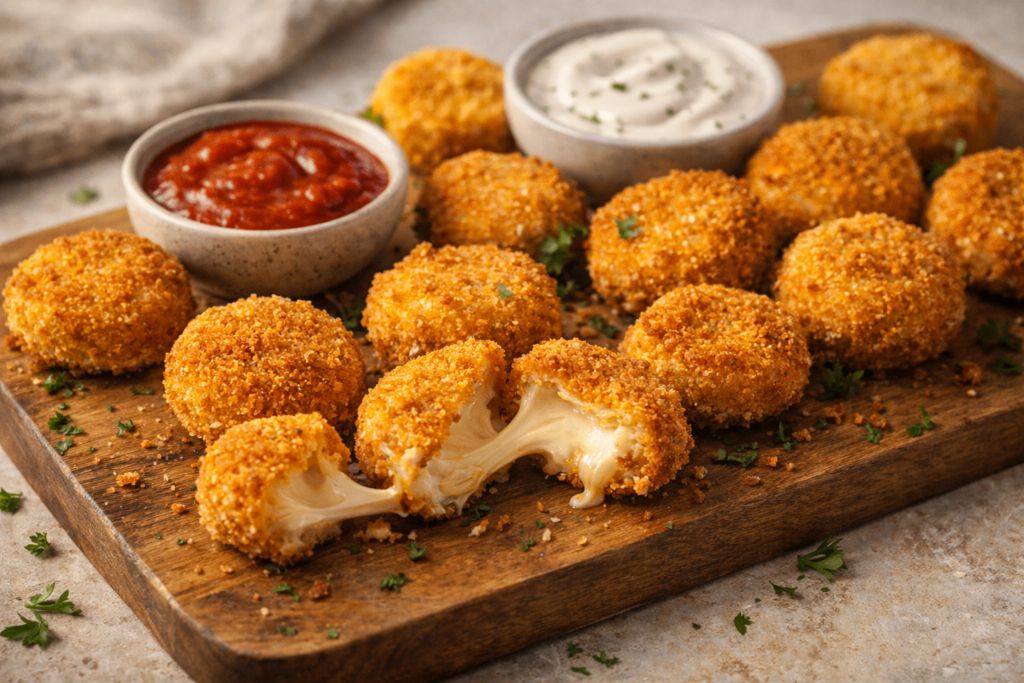 Air Fried Babybel Cheese