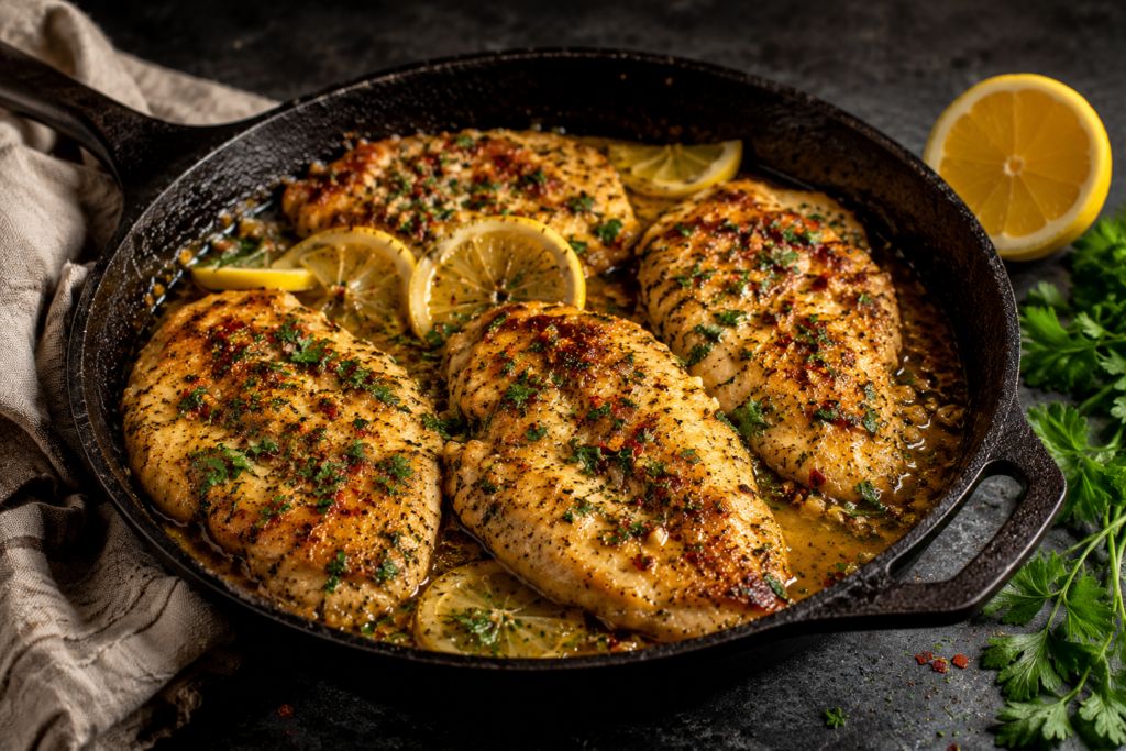 Cowboy Butter Lemon Chicken