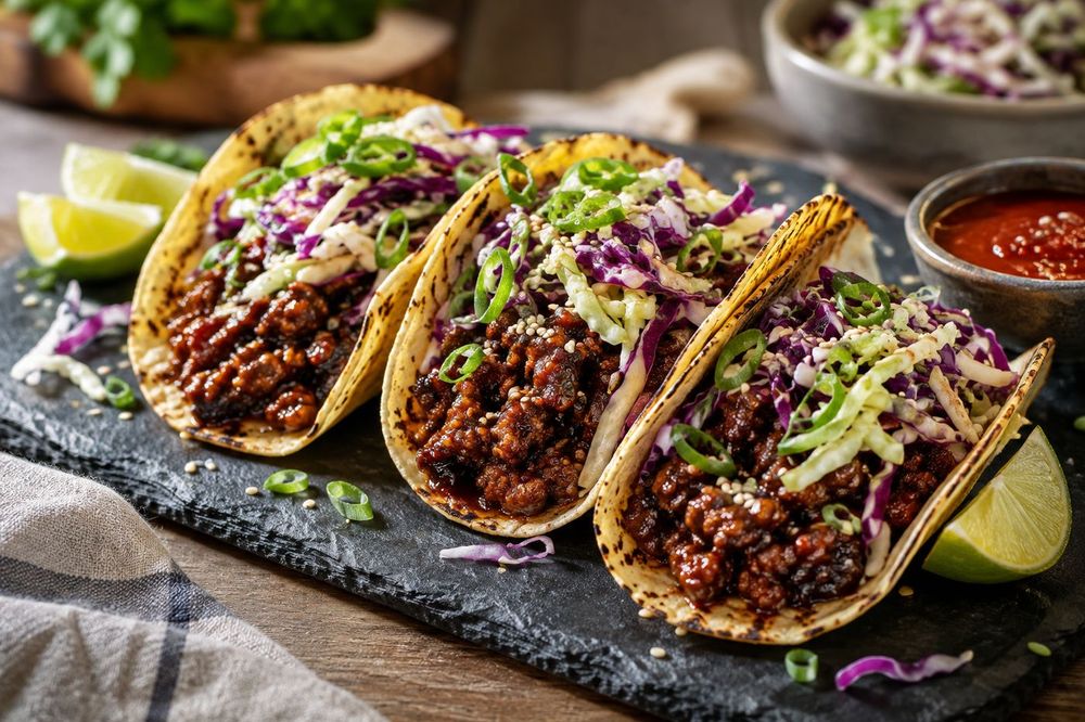 Gochujang Beef Tacos Recipe