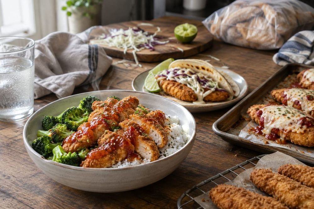 Aldi's Frozen Chicken Tenders: One Bag, Five Dinners