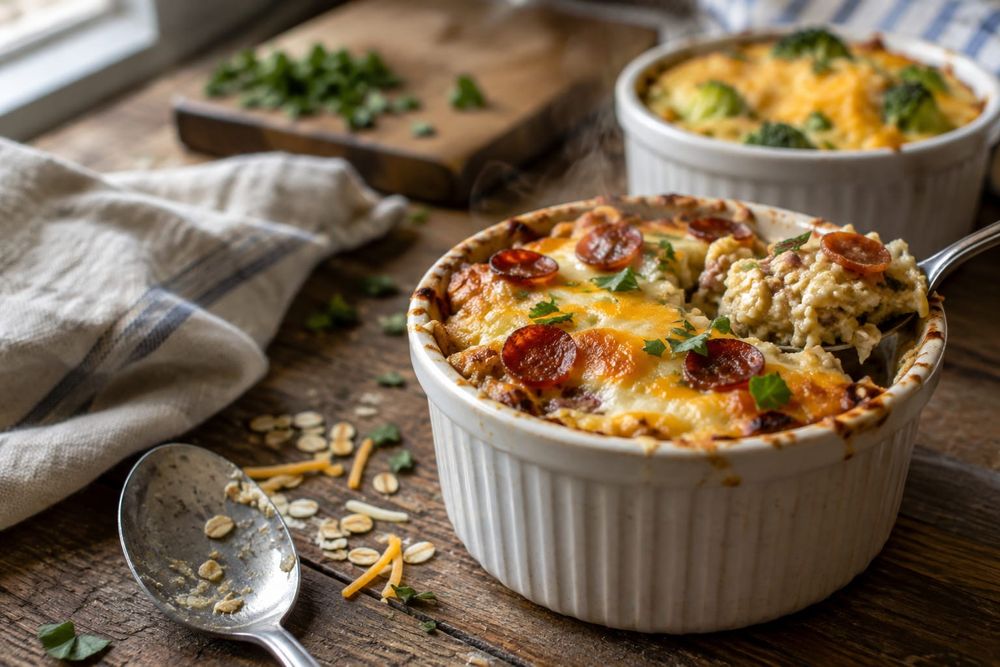 TikTok's Baked Oats Go Savory: Dinner in a Dish