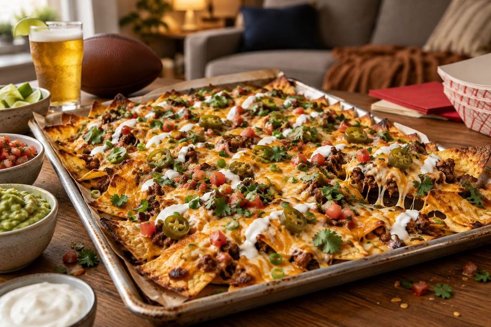 Sheet Pan Nachos: Easy Game Day Crowd Pleaser