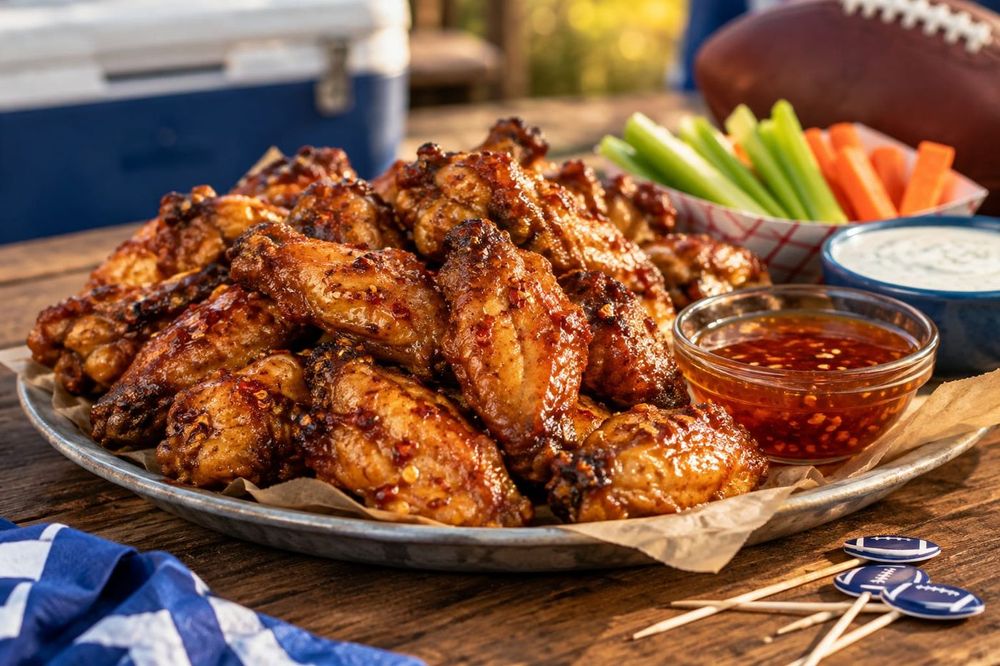 Hot Honey Chicken Wings