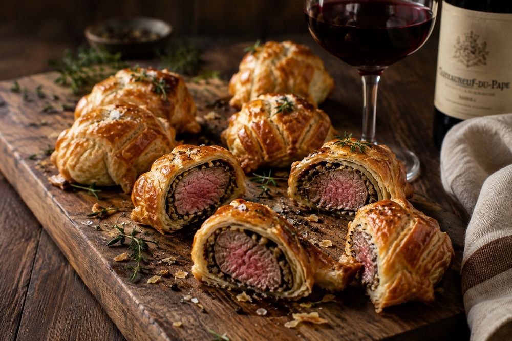 Beef Wellington Bites & Wine Pairing