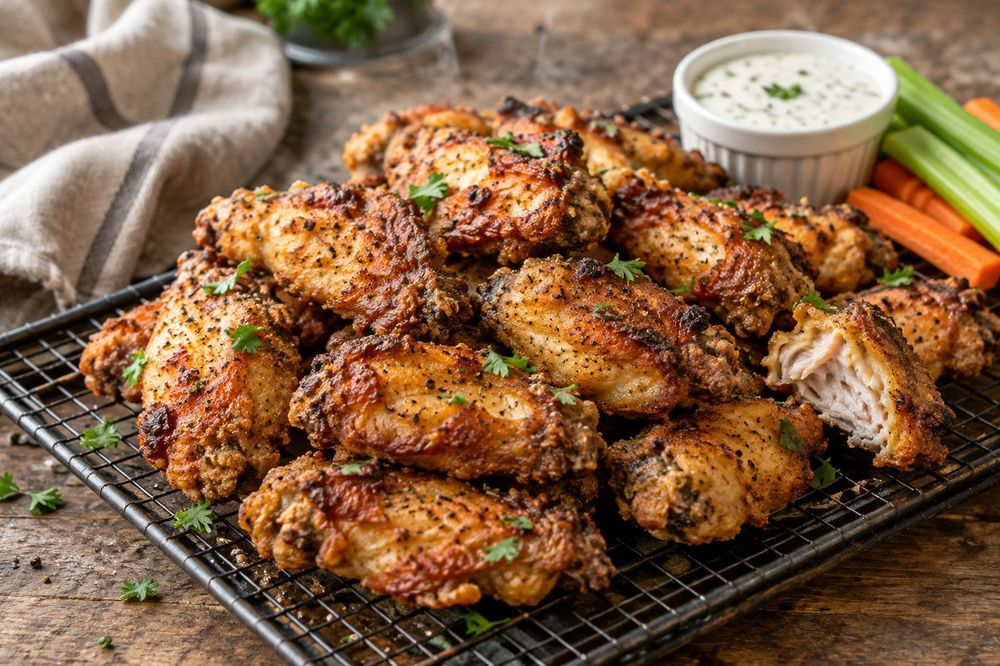 Air Fryer Chicken Wings: Crispy No-Fry Magic