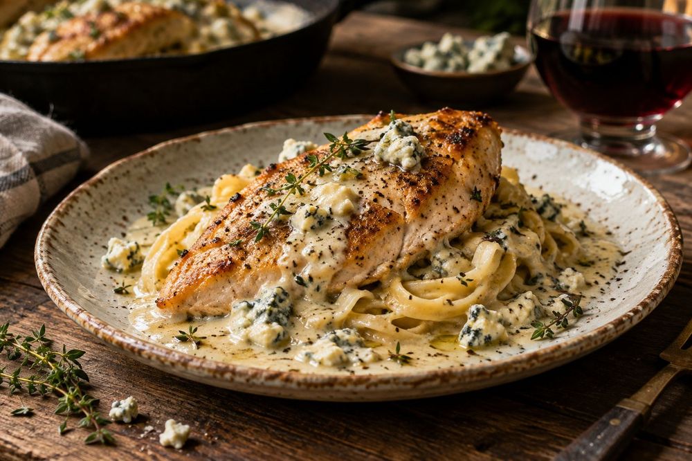 Chicken Gorgonzola with Creamy Sauce