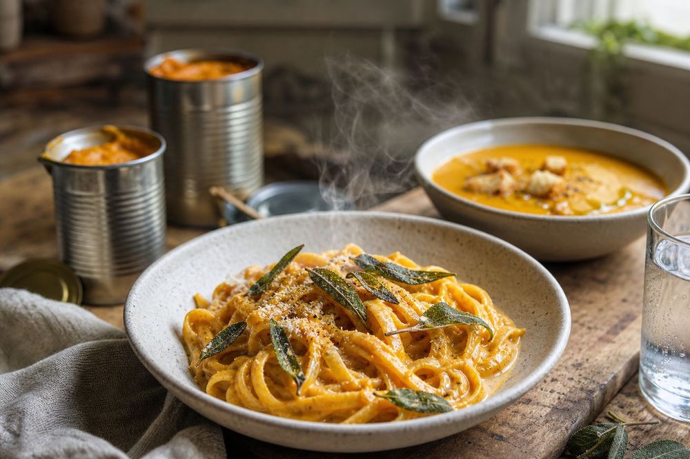 One Can of Pumpkin, Five Dinners for Fall