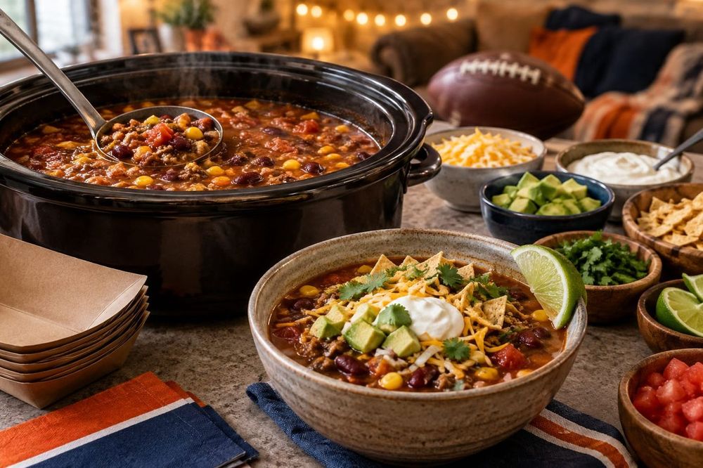 Crockpot Taco Soup