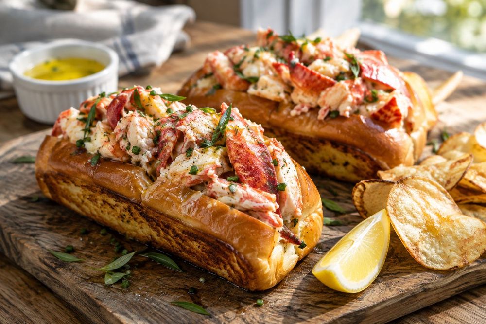 Butter Herb Lobster Rolls