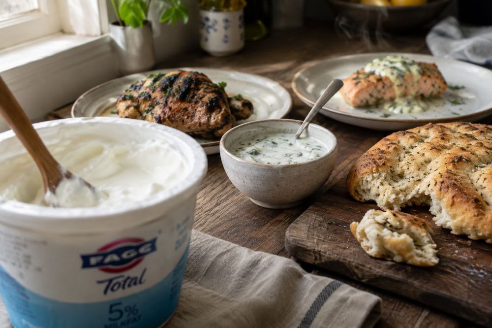 One Tub of Greek Yogurt, Five Dinners You'll Actually Crave