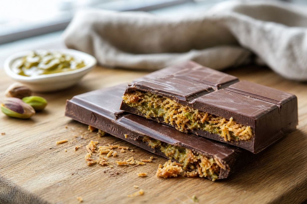 The Viral Dubai Chocolate Bar, Made In Your Kitchen