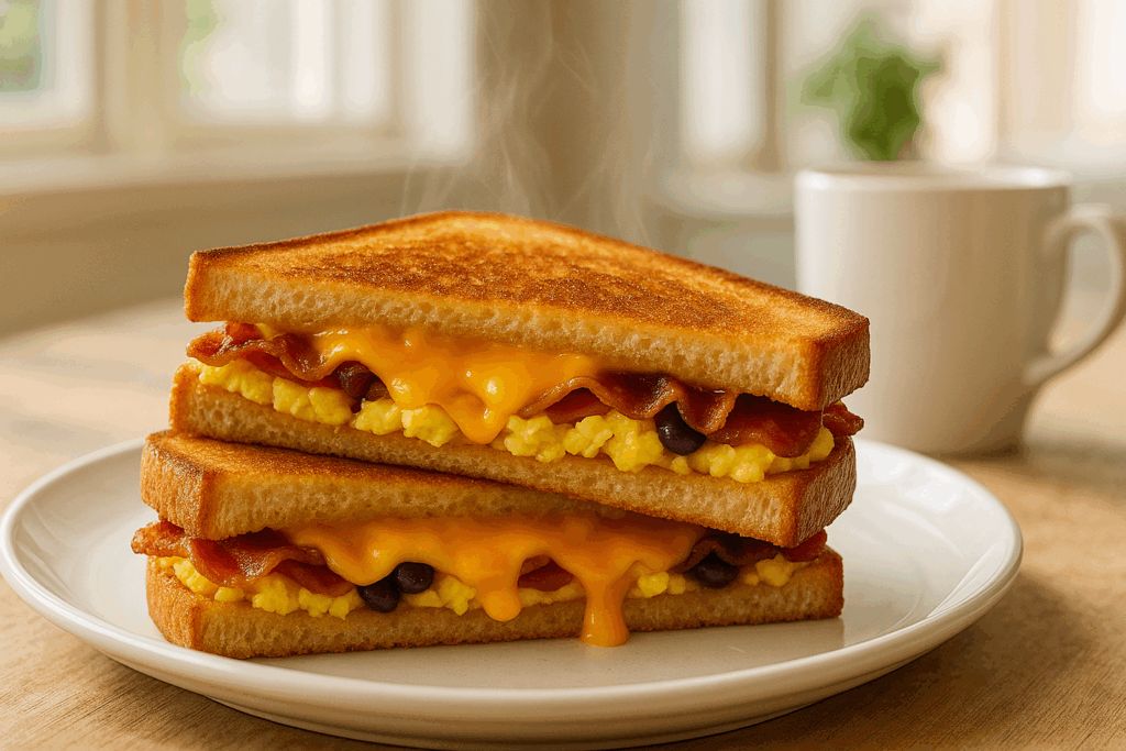 Breakfast Grilled Cheese